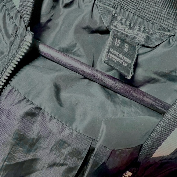 🟪Black streetwear society bomber style windbreaker - Picture 5 of 5